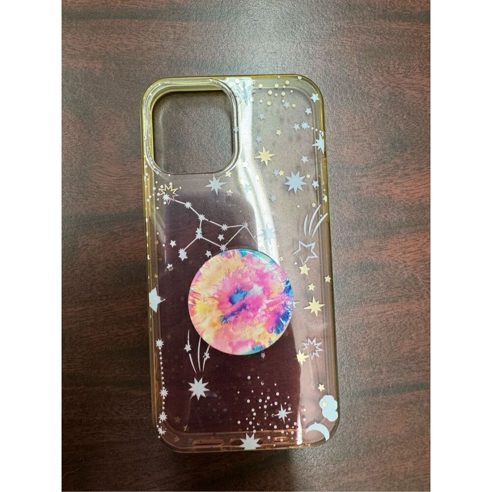 Astrological IPhone 12 Phone Case with Popsocket
